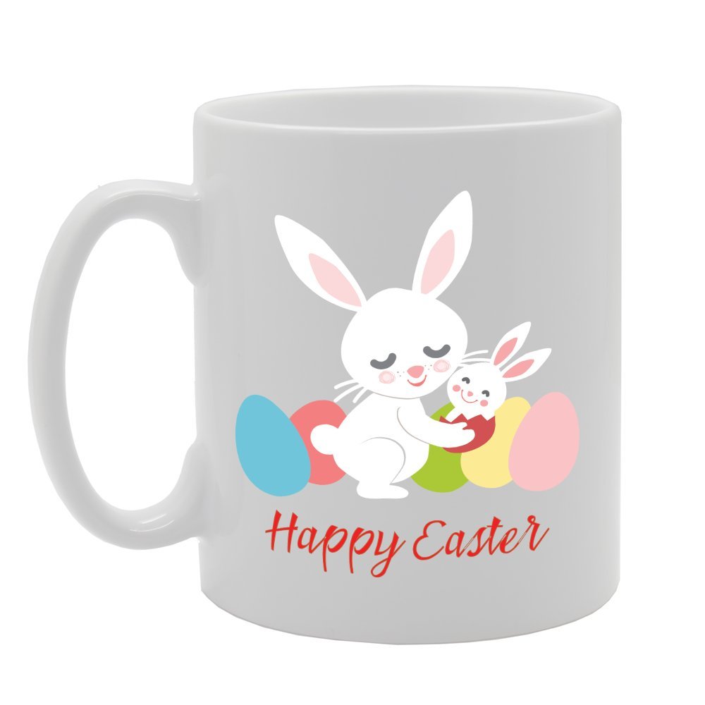 Happy Easter   Printed Tea Coffee Ceramic  Mg2971 - Funny Printed Coffee Mug - Great Gift Idea