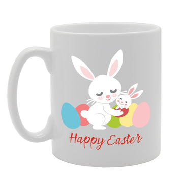 Happy Easter   Printed Tea Coffee Ceramic  Mg2971 - Funny Printed Coffee Mug - Great Gift Idea