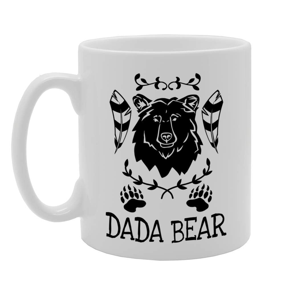 Dada Bear   Printed Tea Coffee Ceramic  Mg4689 - Funny Printed Coffee Mug - Great Gift Idea