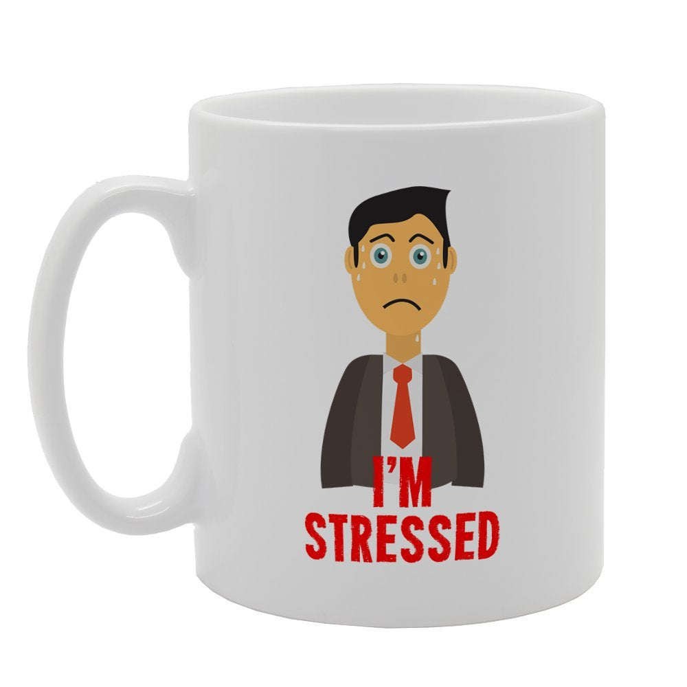 Im Stressed Funny Image   Printed Tea Coffee Ceramic  Mg2552 - Funny Printed Coffee Mug - Great Gift Idea