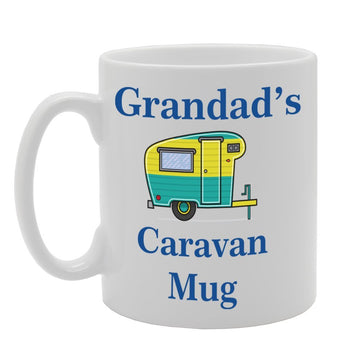 Grandad'S Caravan   Printed Tea Coffee Ceramic  Mg1094 - Funny Printed Coffee Mug - Great Gift Idea