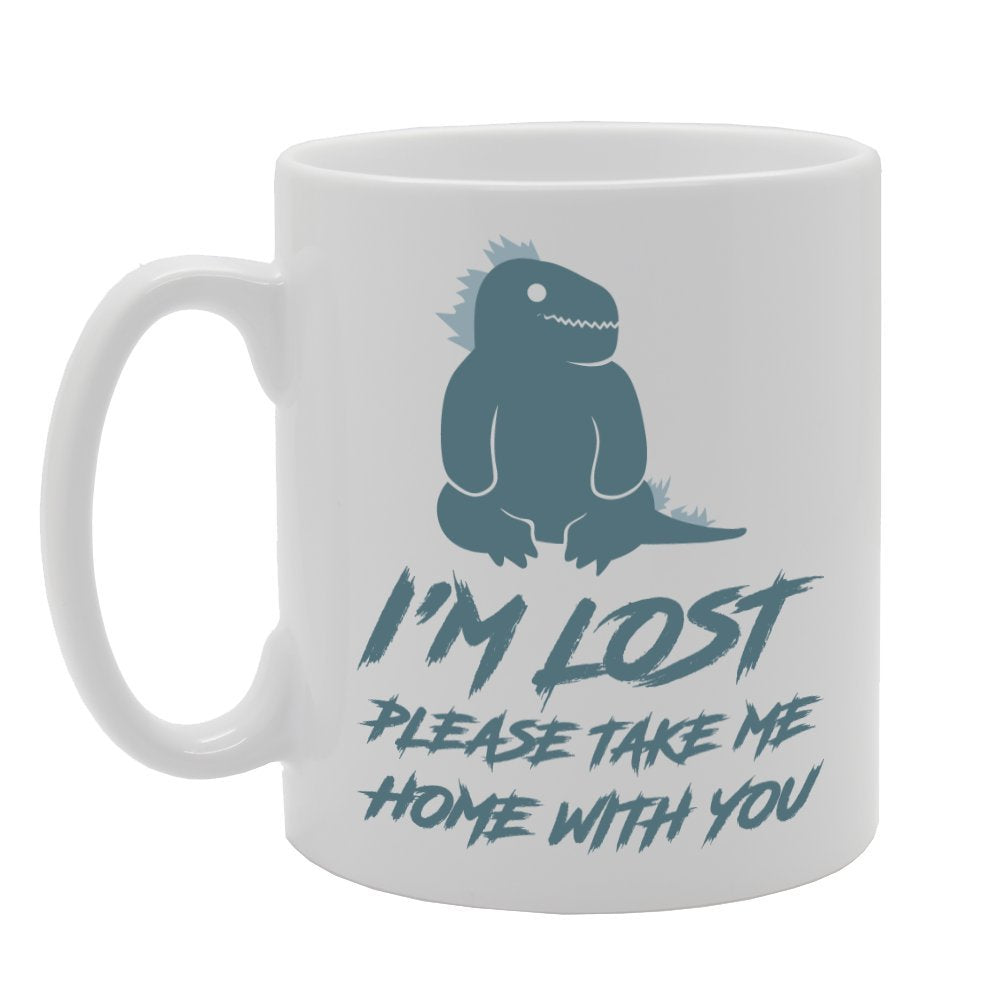 I Am Lost Please Take Home With You   Printed Tea Coffee Ceramic  Mg2111 - Funny Printed Coffee Mug - Great Gift Idea