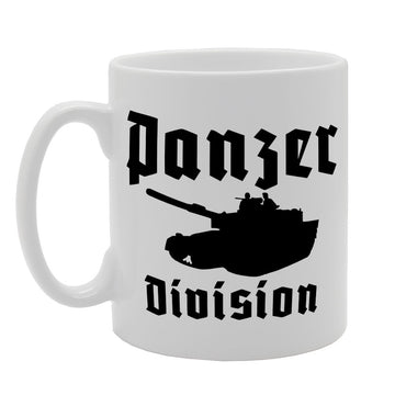 Danger Tank Division Panzer   Printed Tea Coffee Ceramic  Mg1683 - Funny Printed Coffee Mug - Great Gift Idea