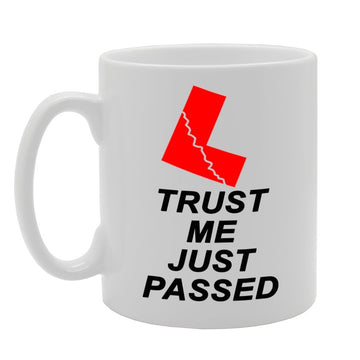 Trust Me Just Passed/New Drivers    Printed Tea Coffee Ceramic  Mg289 - Funny Printed Coffee Mug - Great Gift Idea