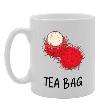 Rambutan Tea Bag   Printed Tea Coffee Ceramic  Mg4755 - Funny Printed Coffee Mug - Great Gift Idea