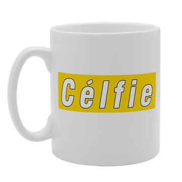Newest Selfie 'Celfie'   Printed Tea Coffee Ceramic  Mg1416 - Funny Printed Coffee Mug - Great Gift Idea