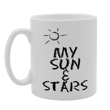 My Sun & Stars   Printed Tea Coffee Ceramic  Mg2530 - Funny Printed Coffee Mug - Great Gift Idea