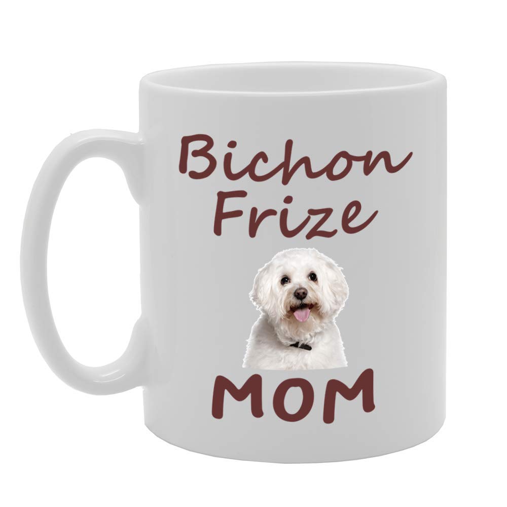 Bichon Frise Mom   Printed Tea Coffee Ceramic  Mg4591 - Funny Printed Coffee Mug - Great Gift Idea