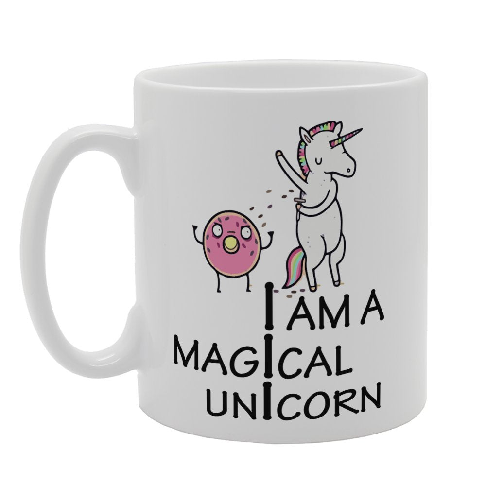 I Am A Magical Unicorn   Printed Tea Coffee Ceramic  Mg3374 - Funny Printed Coffee Mug - Great Gift Idea