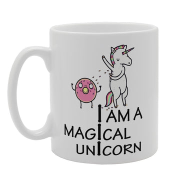 I Am A Magical Unicorn   Printed Tea Coffee Ceramic  Mg3374 - Funny Printed Coffee Mug - Great Gift Idea