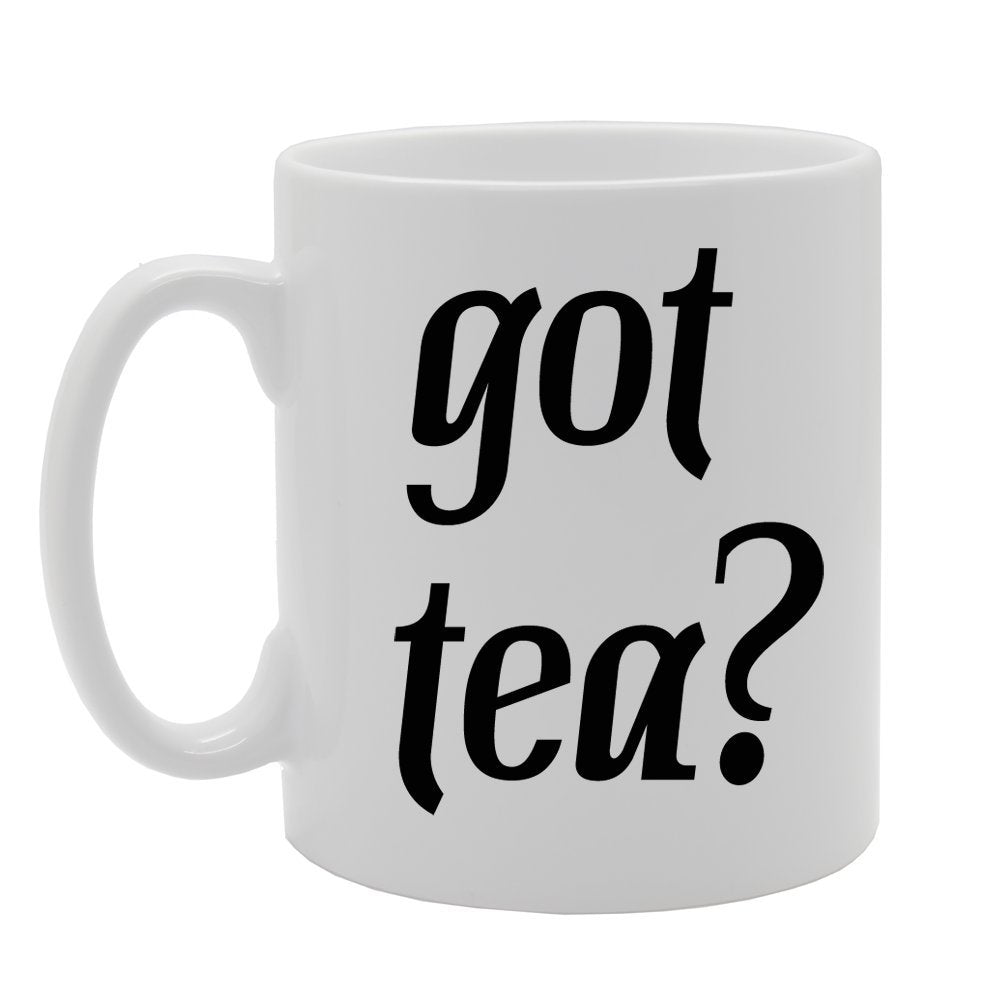 Got Tea ?   Printed Tea Coffee Ceramic  Mg792 - Funny Printed Coffee Mug - Great Gift Idea