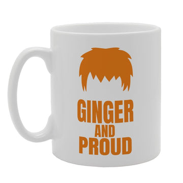 Ginger And Proud   Printed Tea Coffee Ceramic  Mg2635 - Funny Printed Coffee Mug - Great Gift Idea