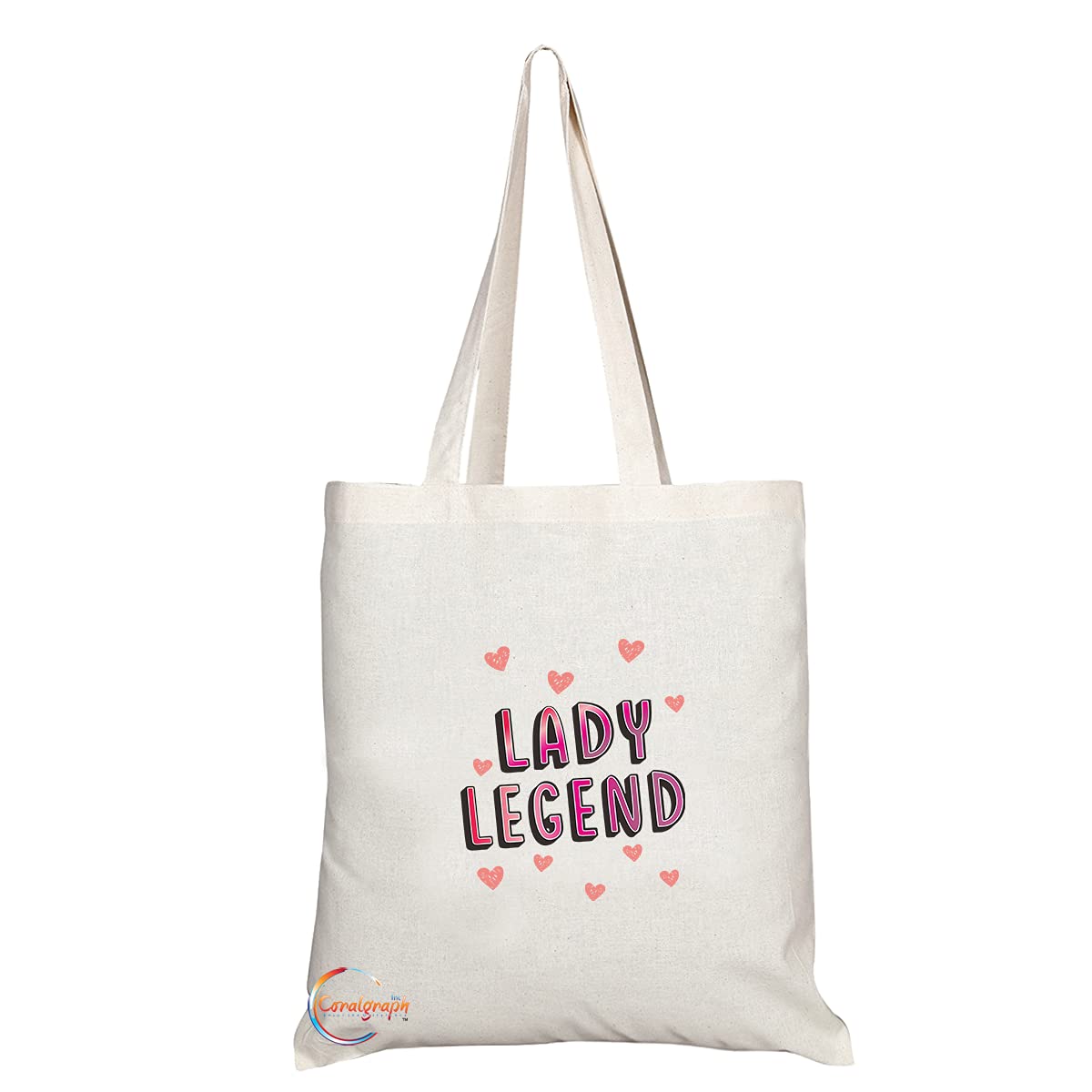 TB1344 Lady Legend Tea Novelty Present Gift Printed Eco-Friendly Stylish Long Handled Tote Shoulder Bag