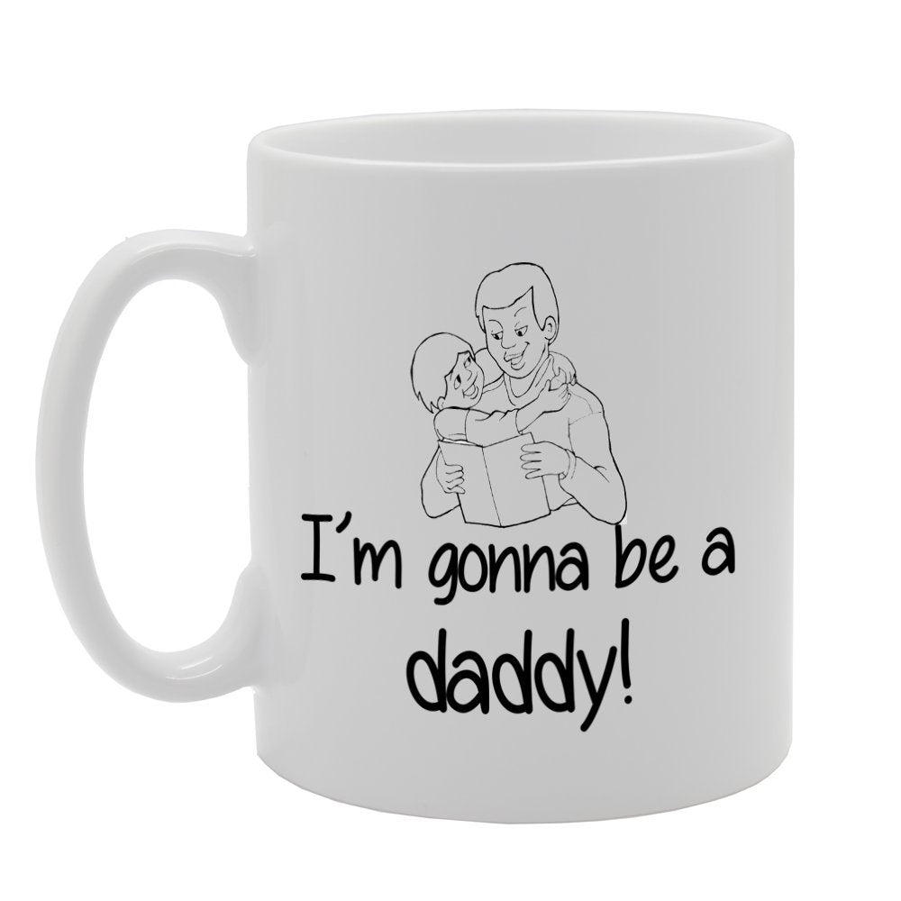I'M Going To Be A Daddy   Printed Tea Coffee Ceramic  Mg1065 - Funny Printed Coffee Mug - Great Gift Idea