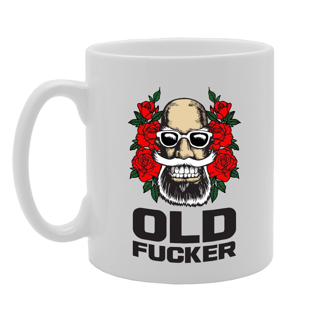 Old Fucker   Printed Tea Coffee Ceramic  Mg3926 - Funny Printed Coffee Mug - Great Gift Idea