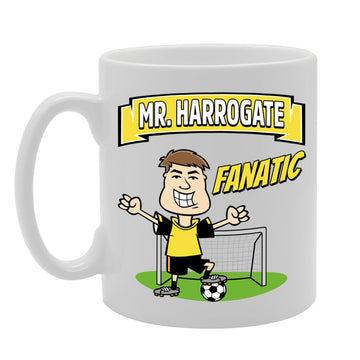 Mr Harrogate Fanatic   Printed Tea Coffee Ceramic  Mg5882 - Funny Printed Coffee Mug - Great Gift Idea
