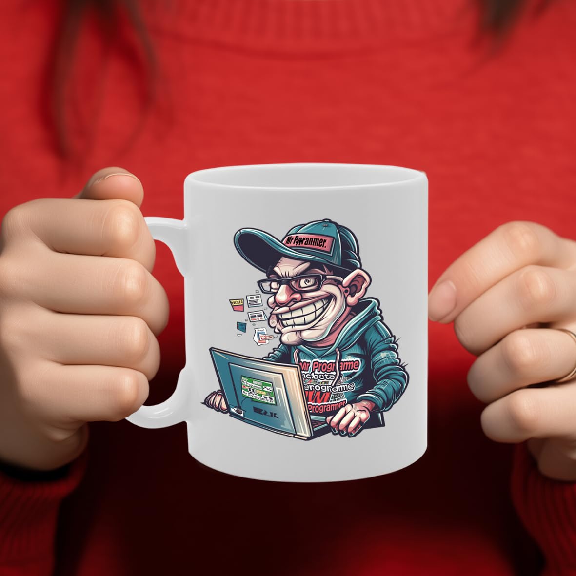 Mr Programmer  - For Programmers, Coders, Tech Enthusiasts, Durable Ceramic, Dishwasher Safe, Premium Print Mg6067 - Funny Printed Coffee Mug - Great Gift Idea
