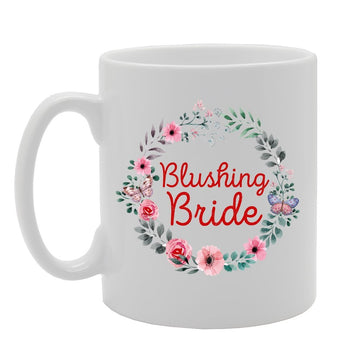 Blushing Bridge   Printed Tea Coffee Ceramic  Mg3641 - Funny Printed Coffee Mug - Great Gift Idea