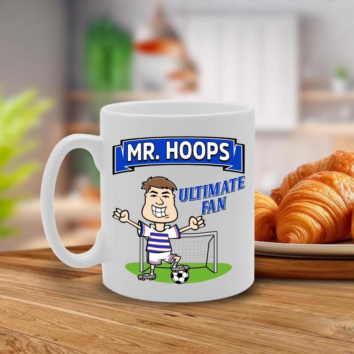 Mr Hoops Ultimate Fan   Printed Tea Coffee Ceramic  Mg5840 - Funny Printed Coffee Mug - Great Gift Idea