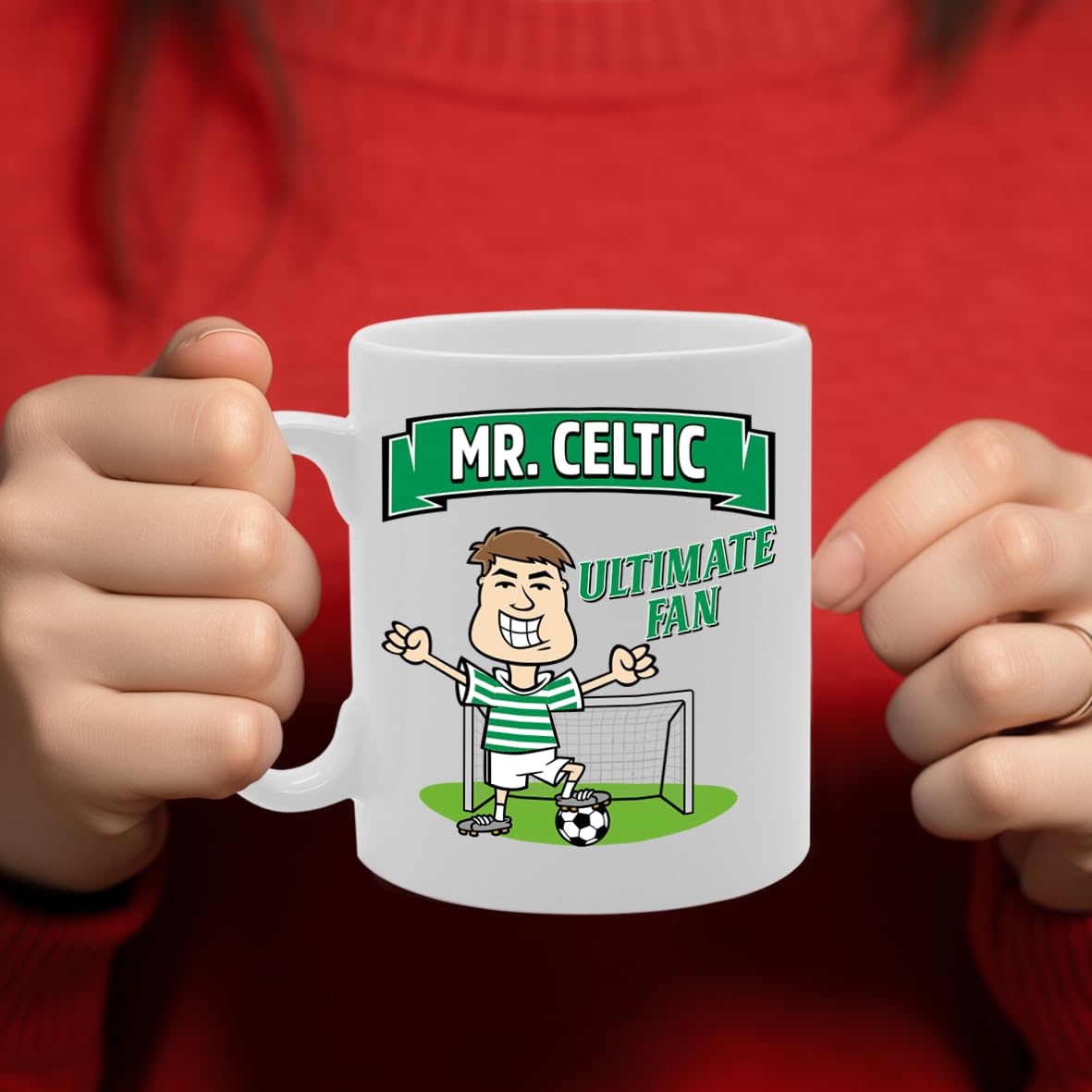 Mr Celtic Ultimate Fan   Printed Tea Coffee Ceramic  Mg5894 - Funny Printed Coffee Mug - Great Gift Idea
