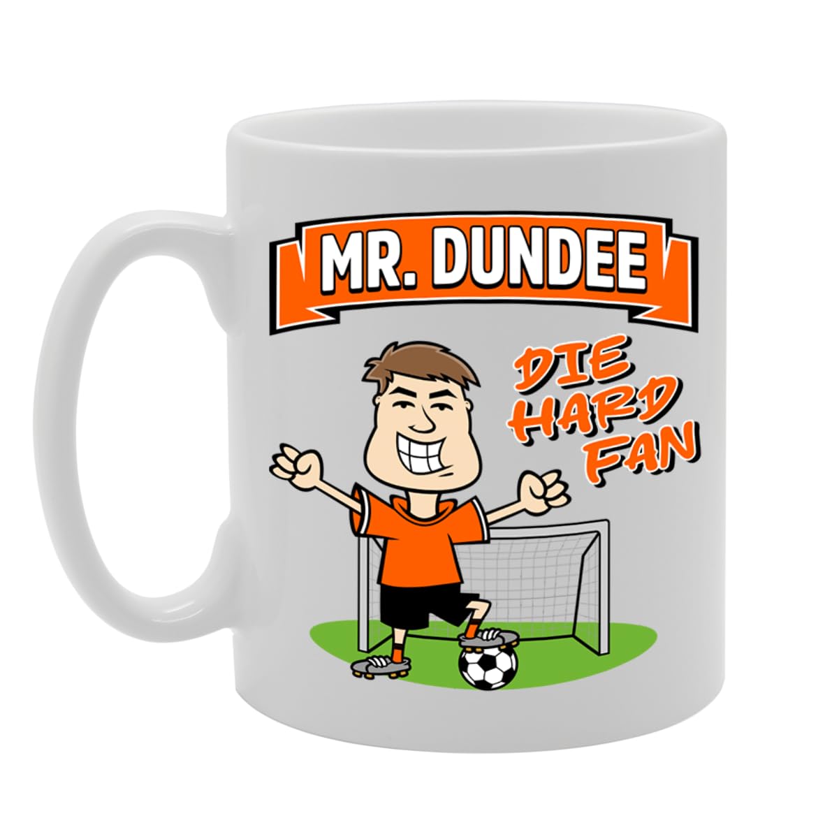Mr Dundee Die Hard Fan   Printed Tea Coffee Ceramic  Mg5897 - Funny Printed Coffee Mug - Great Gift Idea