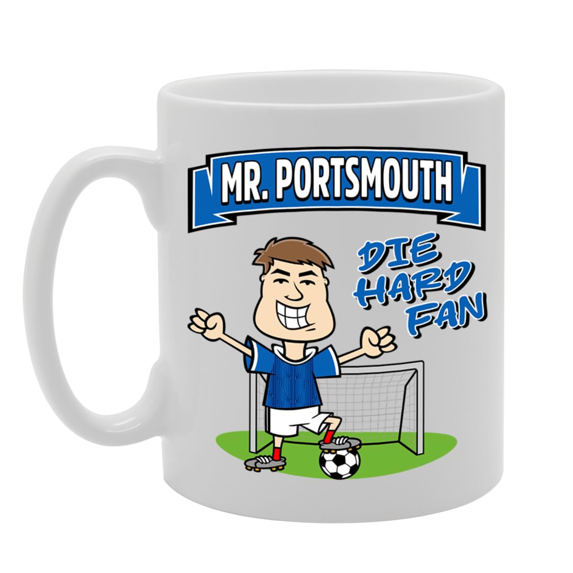 Mr Portsmouth Die Hard Fan   Printed Tea Coffee Ceramic  Mg5845 - Funny Printed Coffee Mug - Great Gift Idea