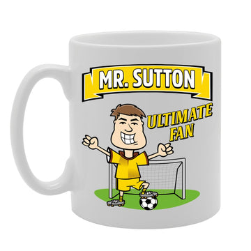 Mr Sutton Ultimate Fan   Printed Tea Coffee Ceramic  Mg5893 - Funny Printed Coffee Mug - Great Gift Idea