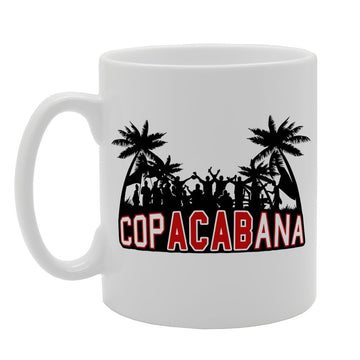 Cop A Cab Ana Copacabana   Printed Tea Coffee Ceramic  Mg1434 - Funny Printed Coffee Mug - Great Gift Idea