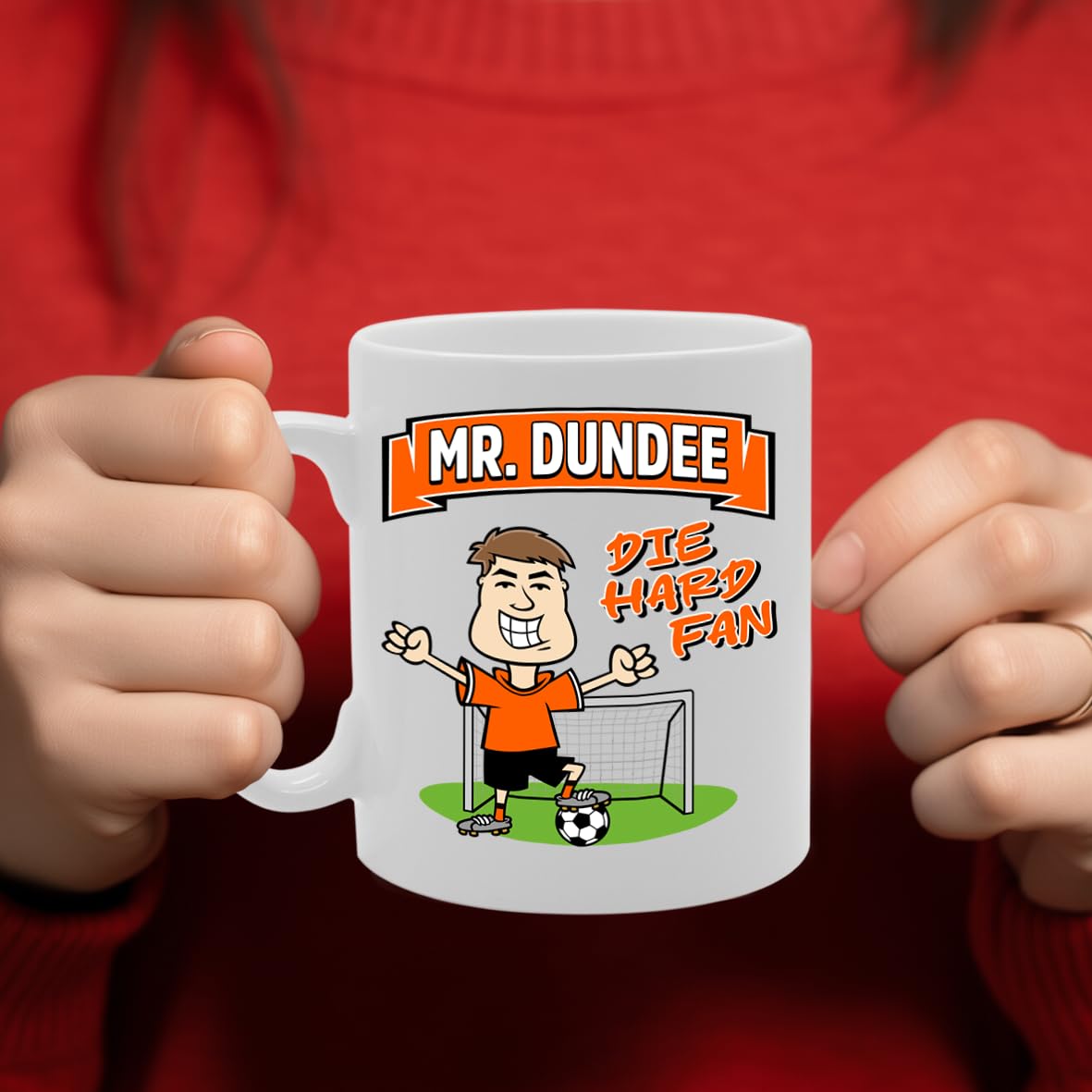 Mr Dundee Die Hard Fan   Printed Tea Coffee Ceramic  Mg5897 - Funny Printed Coffee Mug - Great Gift Idea