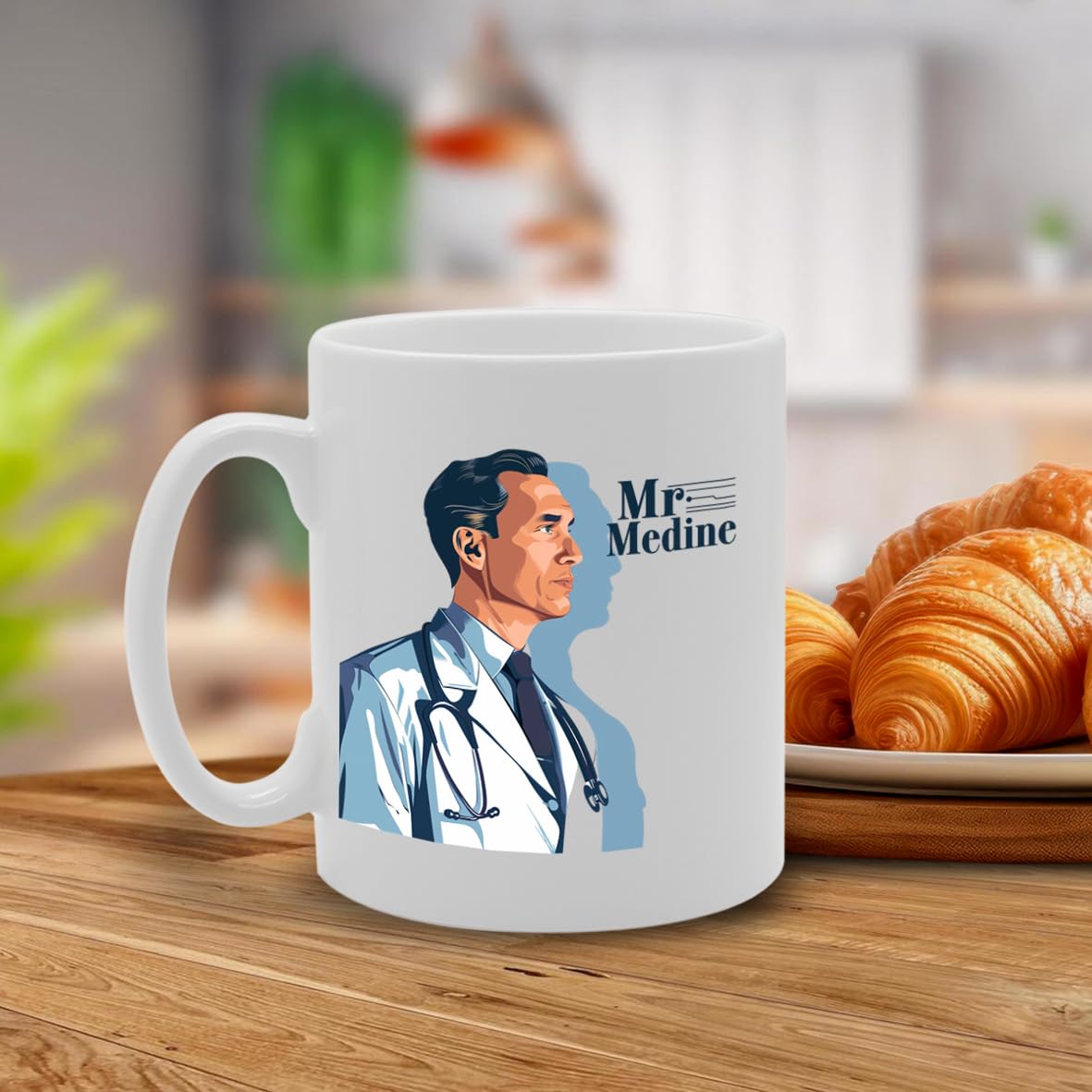 Mr Medicine  - Ideal For Doctors And Healthcare Professionals, 11Oz Ceramic Coffee  For Medical Experts And Health Enthusiasts Mg5965 - Funny Printed Coffee Mug - Great Gift Idea