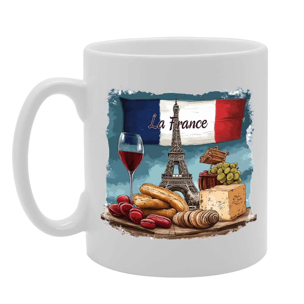 Paris France Themed  Selection (La France 2) - Funny Printed Coffee Mug - Great Gift Idea