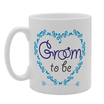 Groom To Be   Printed Tea Coffee Ceramic  Mg4072 - Funny Printed Coffee Mug - Great Gift Idea