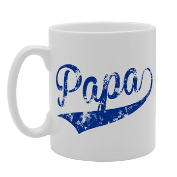 Papa Men Logo Image   Printed Tea Coffee Ceramic  Mg1682 - Funny Printed Coffee Mug - Great Gift Idea