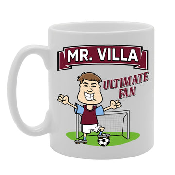 Mr Villa Ultimate Fan   Printed Tea Coffee Ceramic  Mg5804 - Funny Printed Coffee Mug - Great Gift Idea