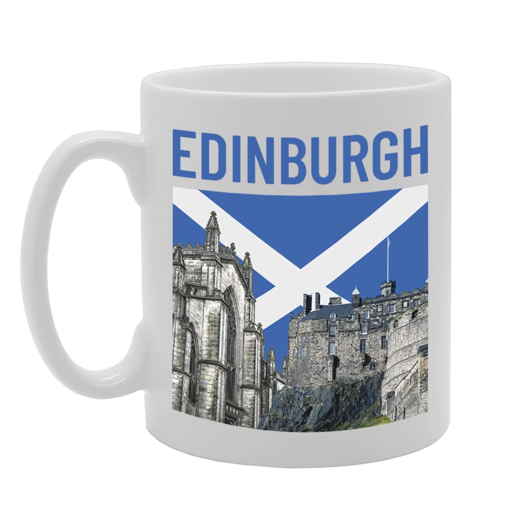 Edinburgh Scotland - A   Printed Tea Coffee Ceramic  Mg5681 - Funny Printed Coffee Mug - Great Gift Idea