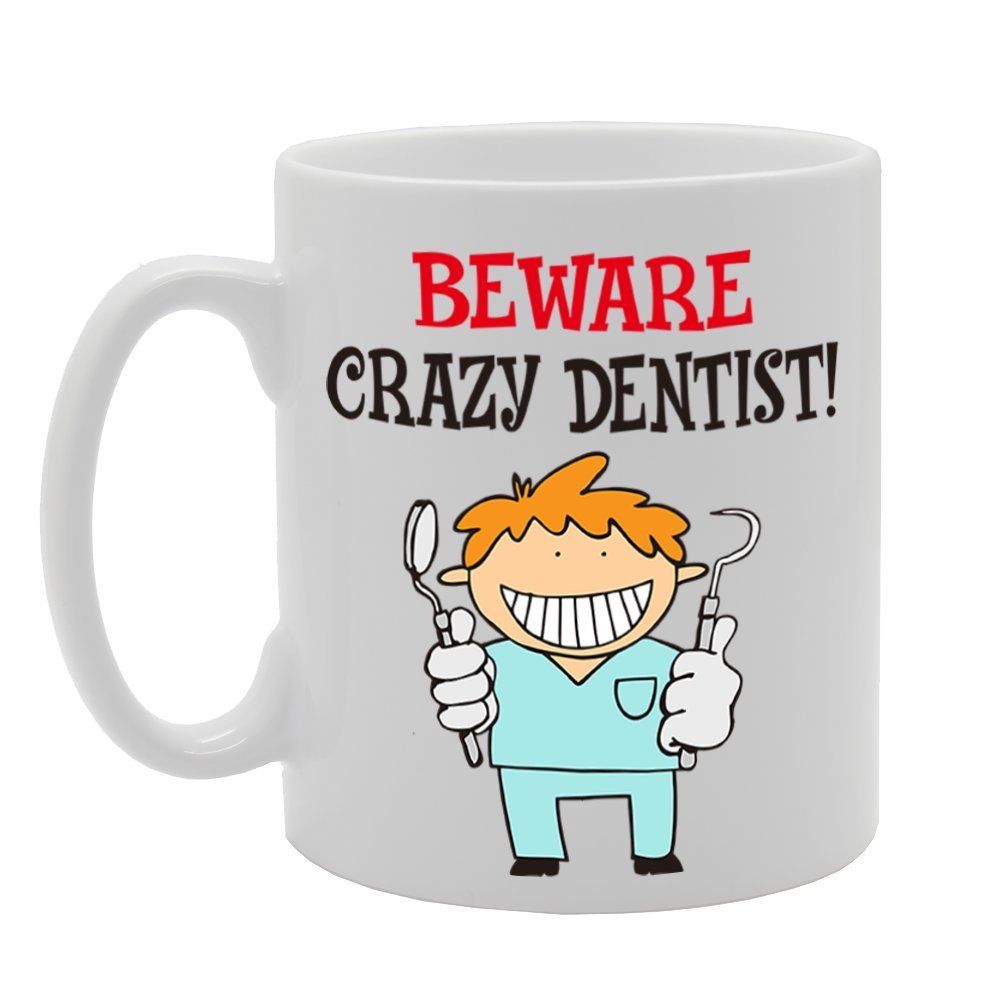 Beware Crazy Dinosaur Lady   Printed Tea Coffee Cermic  Mg4279 - Funny Printed Coffee Mug - Great Gift Idea