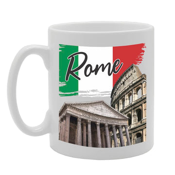 Rome Italy - A   Printed Tea Coffee Ceramic  Mg5677 - Funny Printed Coffee Mug - Great Gift Idea