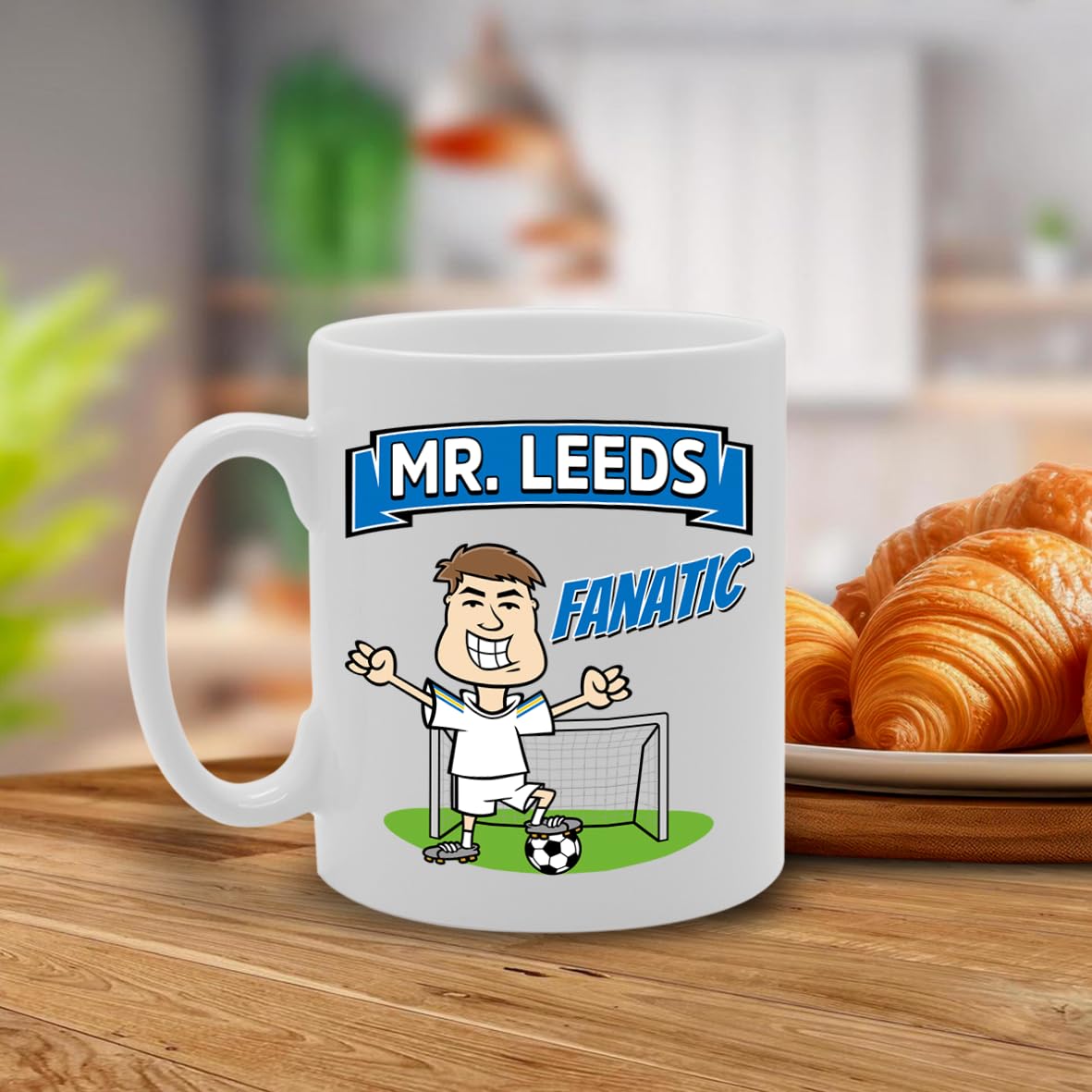 Mr Leeds Fanatic   Printed Tea Coffee Ceramic  Mg5822 - Funny Printed Coffee Mug - Great Gift Idea