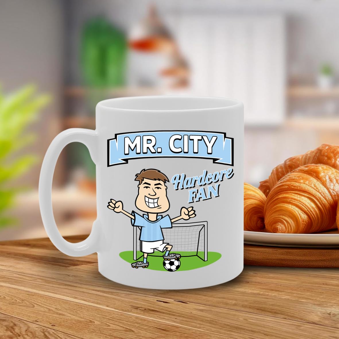 Mr City Hardcore Fan   Printed Tea Coffee Ceramic  Mg5803 - Funny Printed Coffee Mug - Great Gift Idea