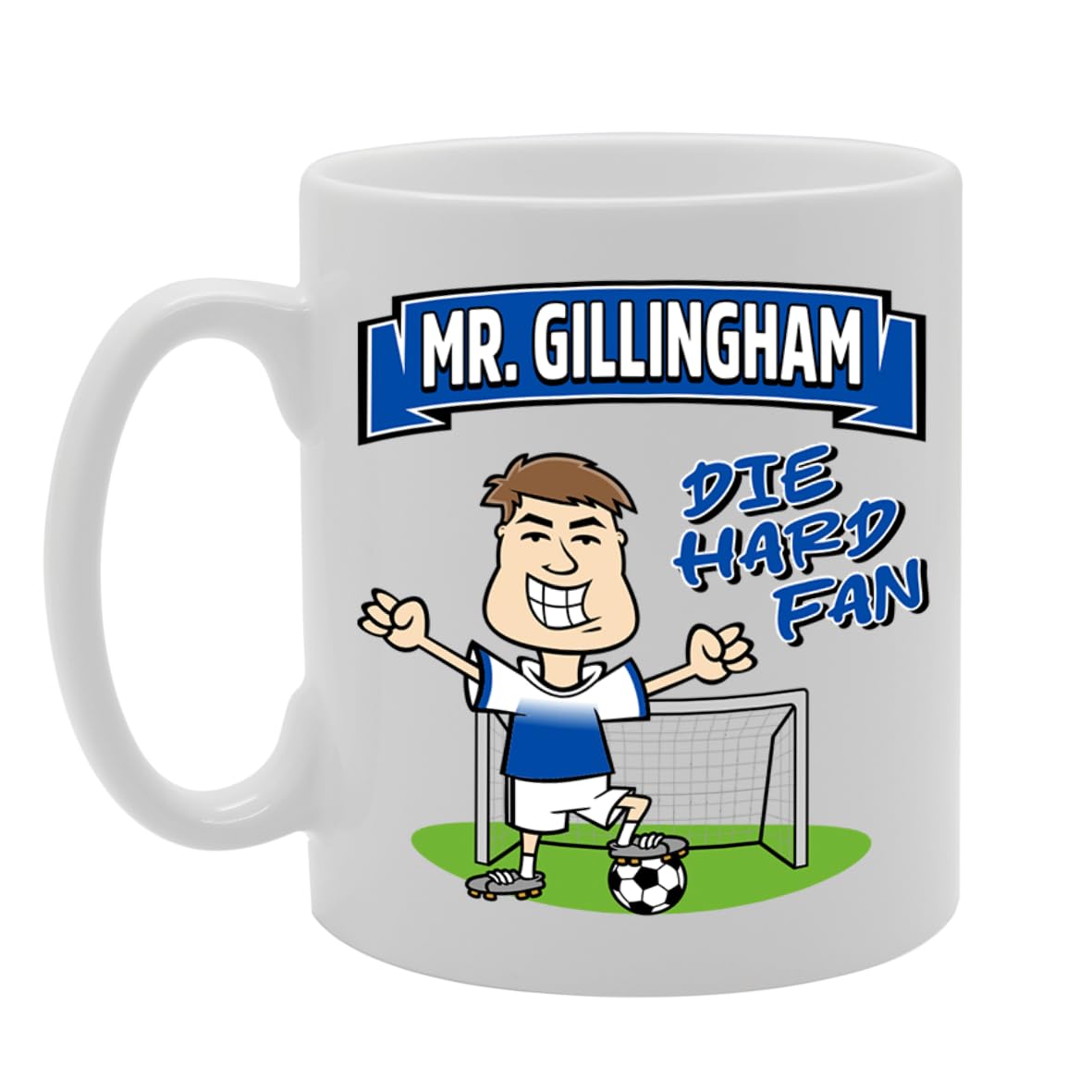 Mr Gillingham Die Hard Fan   Printed Tea Coffee Ceramic  Mg5879 - Funny Printed Coffee Mug - Great Gift Idea