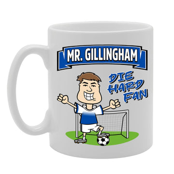Mr Gillingham Die Hard Fan   Printed Tea Coffee Ceramic  Mg5879 - Funny Printed Coffee Mug - Great Gift Idea