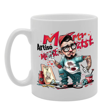 Mr Artist Ceramic  - Ideal For Artists, Creatives, And Art Enthusiasts - 11Oz Coffee  With Inspirational Design Mg6283 - Funny Printed Coffee Mug - Great Gift Idea