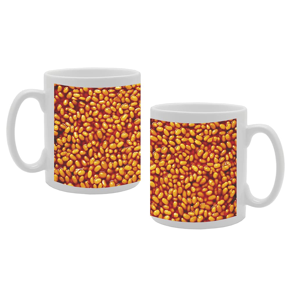 Baked Bean Tea   Printed Tea Coffee Ceramic  Mg5399 - Funny Printed Coffee Mug - Great Gift Idea