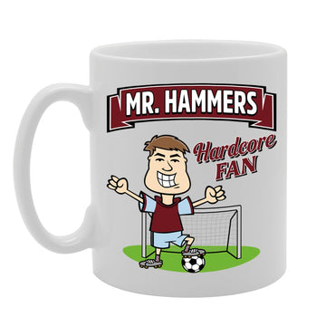 Mr Hammers Hardcore Fan   Printed Tea Coffee Ceramic  Mg5807 - Funny Printed Coffee Mug - Great Gift Idea