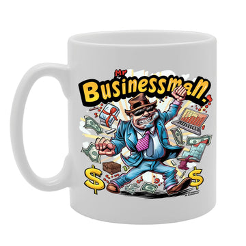 Mr Businessman  - For Business Professionals, Entrepreneurs, Executives, Durable Ceramic, Dishwasher Safe, Premium Print Mg6065 - Funny Printed Coffee Mug - Great Gift Idea