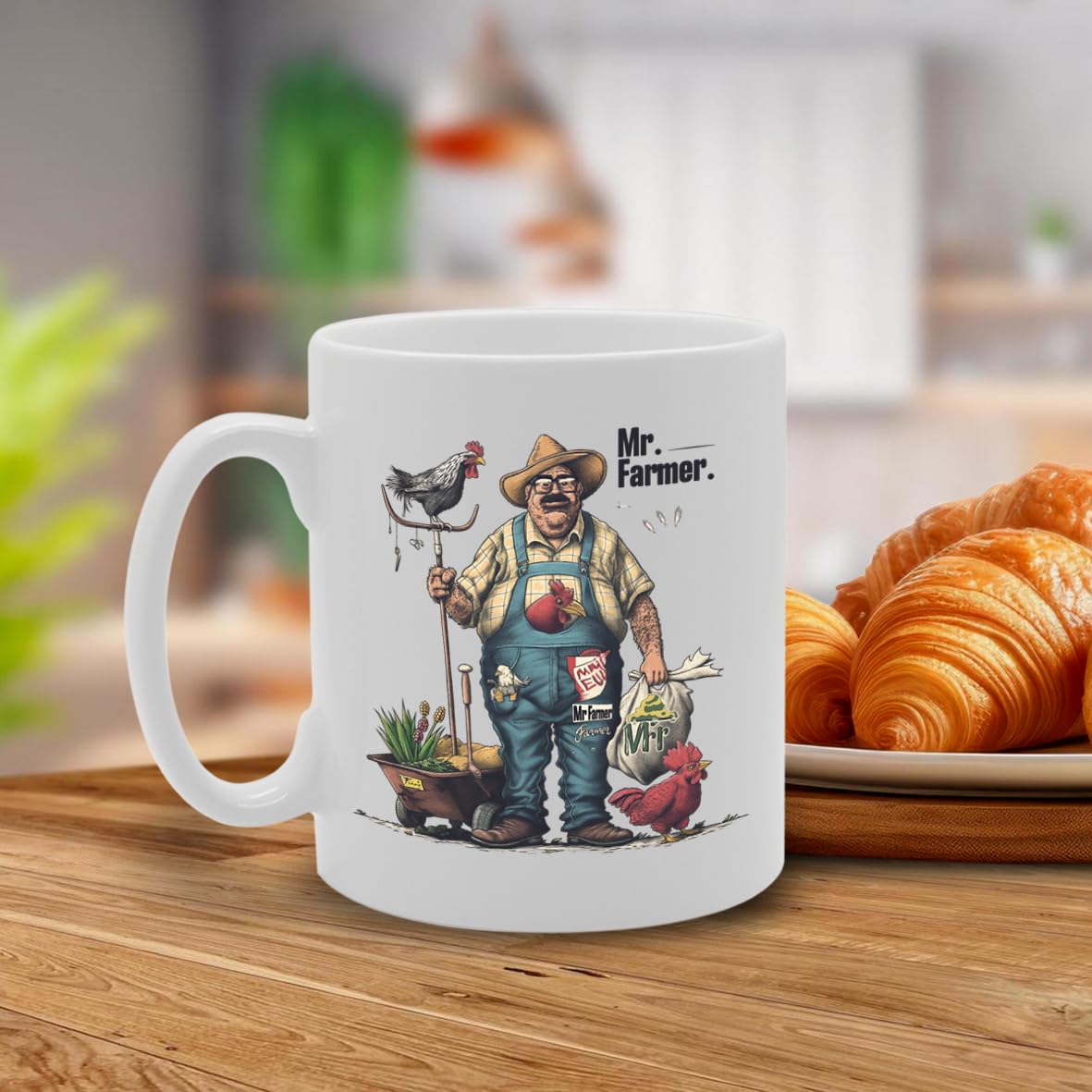 Mr Farmer  - For Farmers, Agricultural Workers, Farming Enthusiasts, Durable Ceramic, Dishwasher Safe, Premium Print Mg6062 - Funny Printed Coffee Mug - Great Gift Idea