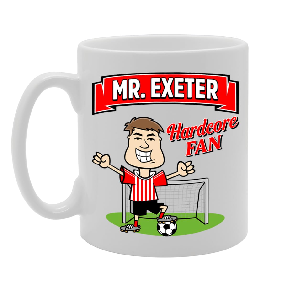 Mr Exeter Hardcore Fan   Printed Tea Coffee Ceramic  Mg5859 - Funny Printed Coffee Mug - Great Gift Idea
