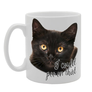 I Could Pee On That   Printed Tea Coffee Ceramic  Mg142 - Funny Printed Coffee Mug - Great Gift Idea