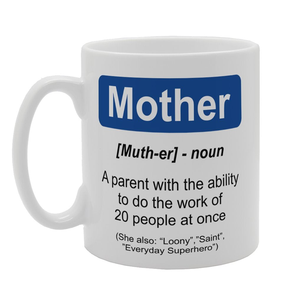 Mother'S Day - Mother Real Definition In Dictionary   Printed Tea Coffee Ceramic  Mg3746 - Funny Printed Coffee Mug - Great Gift Idea