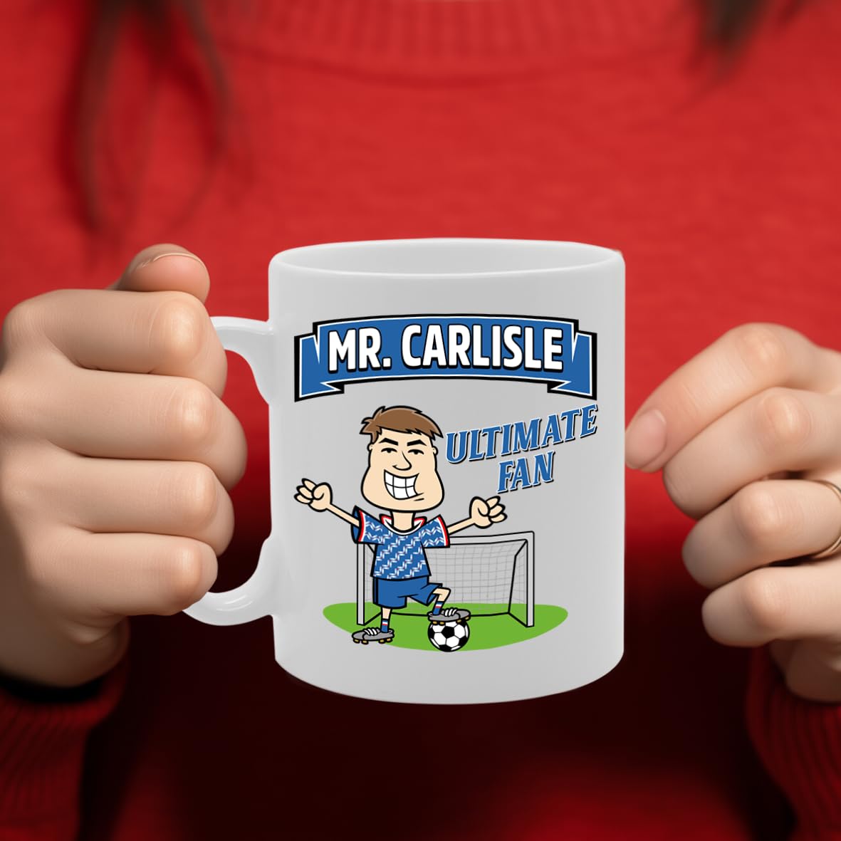 Mr Carlisle Ultimate Fan   Printed Tea Coffee Ceramic  Mg5868 - Funny Printed Coffee Mug - Great Gift Idea